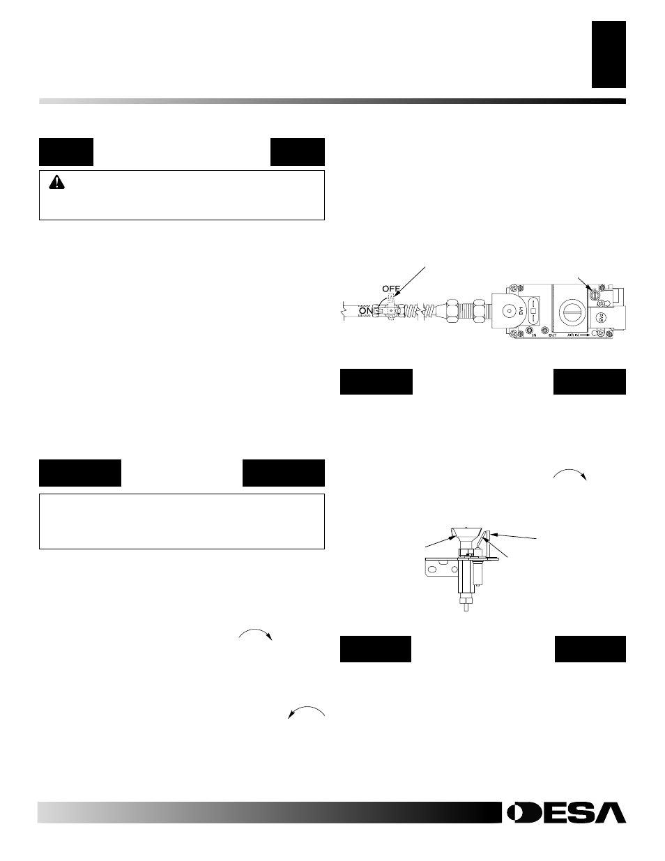 Operating fireplace | Desa M36E(B User Manual | Page 17 / 28