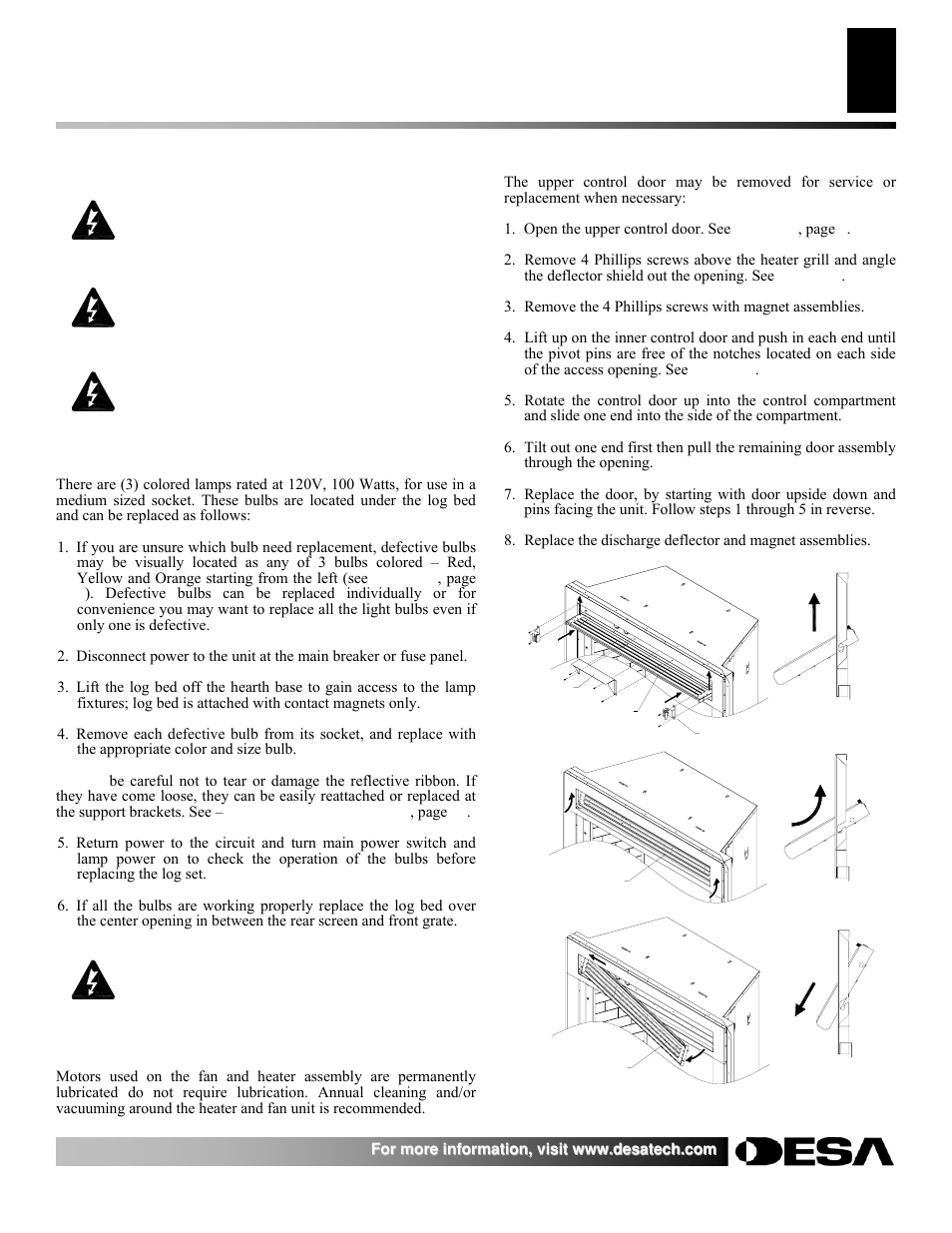 Desa E36LBH User Manual | Page 13 / 26