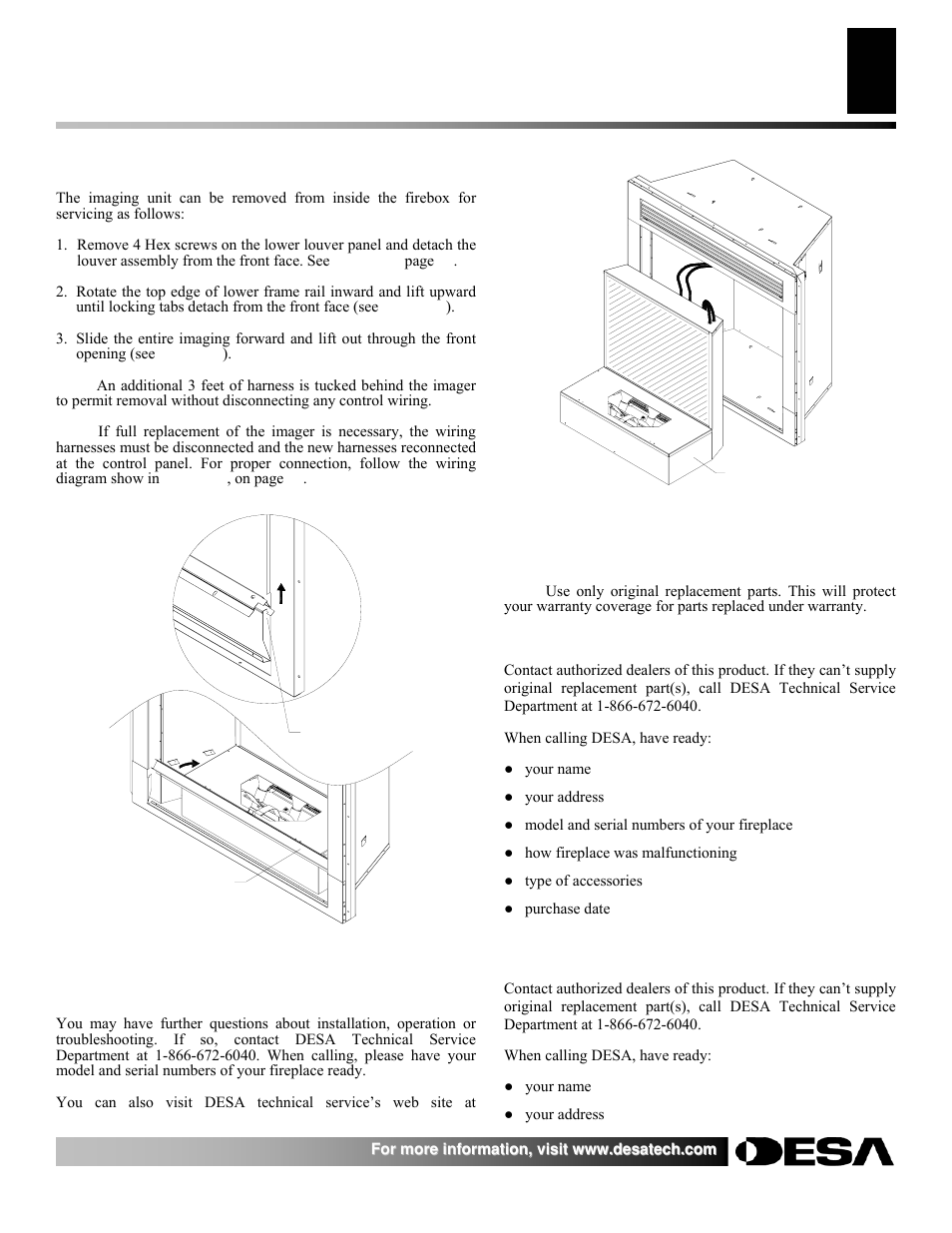 Desa E36LBH User Manual | Page 19 / 26