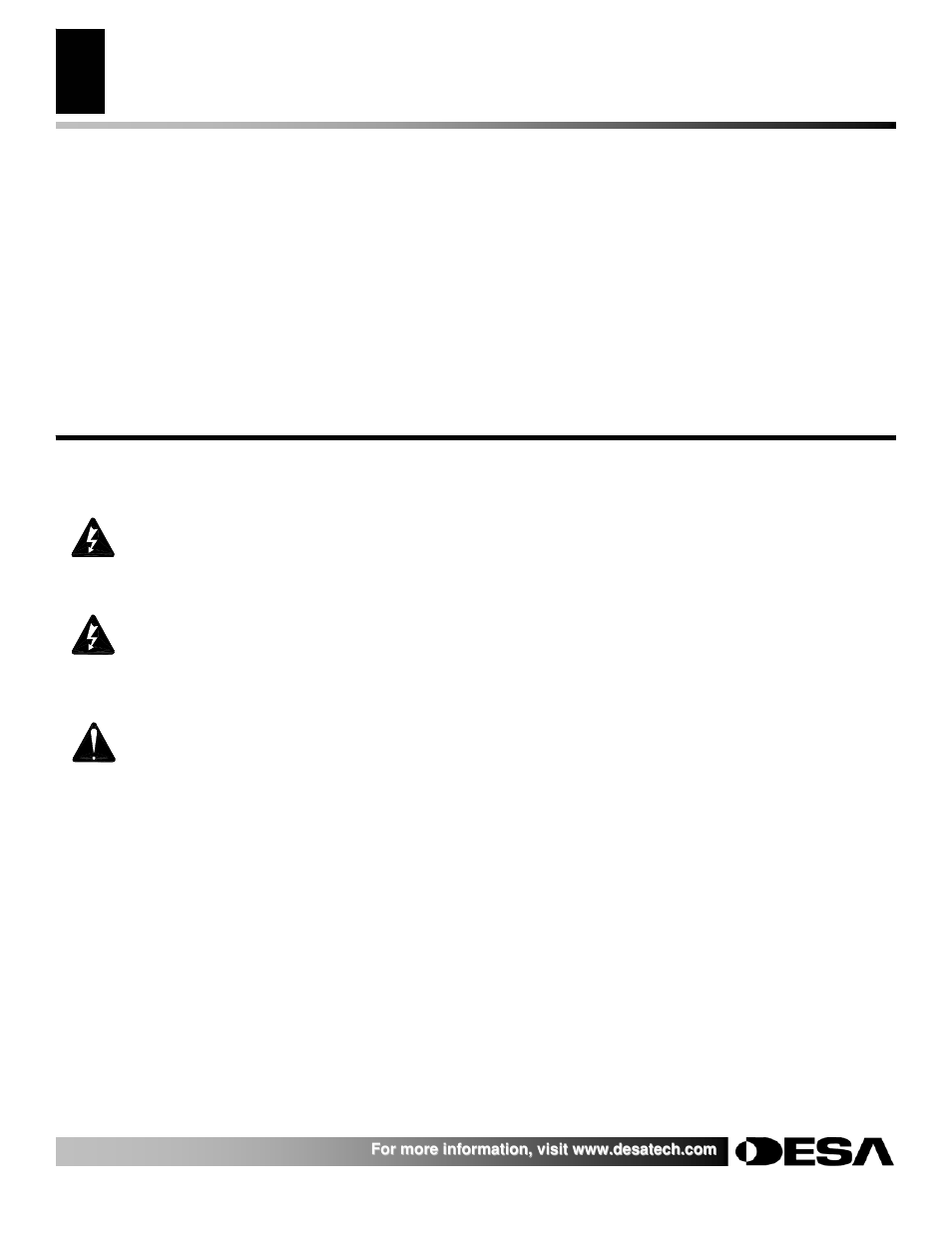 Desa E36LBH User Manual | Page 2 / 26
