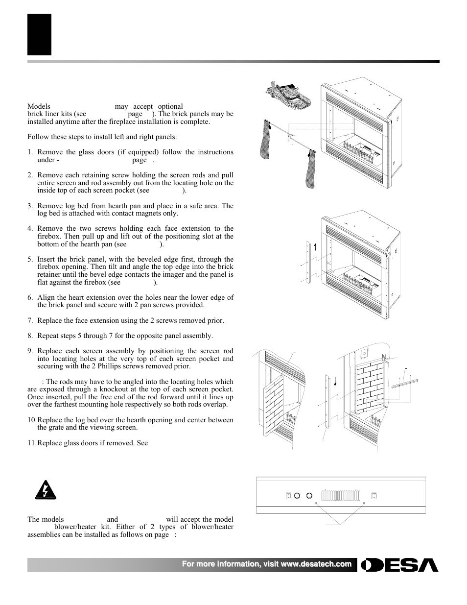 Desa E36LBH User Manual | Page 8 / 26