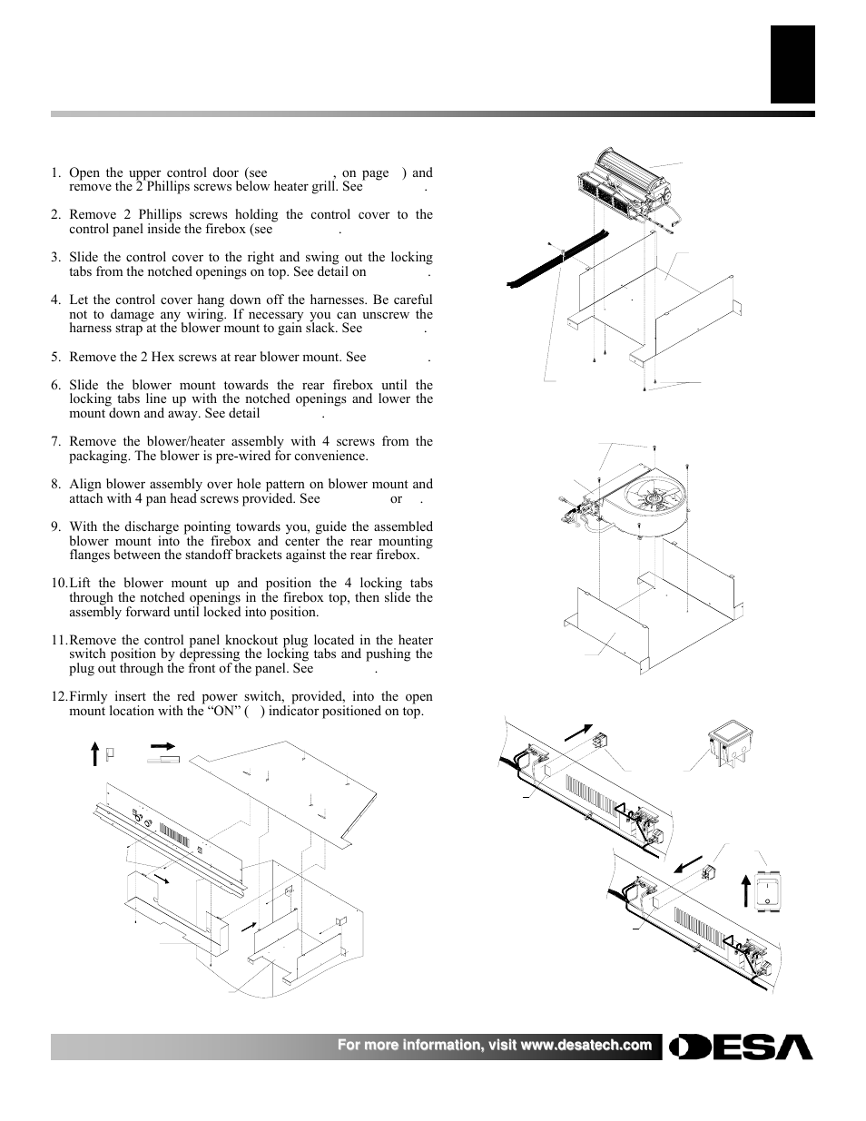 Desa E36LBH User Manual | Page 9 / 26