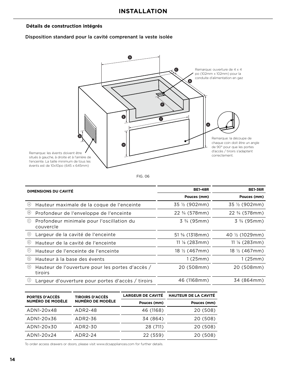 Installation | DCS Owner's Guide User Manual | Page 62 / 96