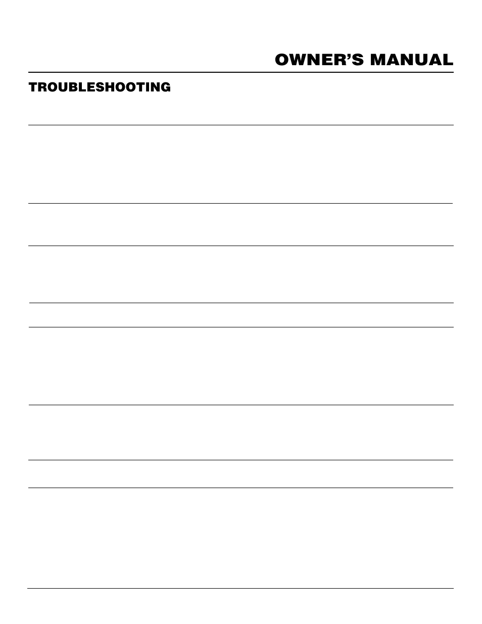 Owner’s manual, Troubleshooting, Continued | Desa BHDV41N/P User Manual | Page 31 / 44