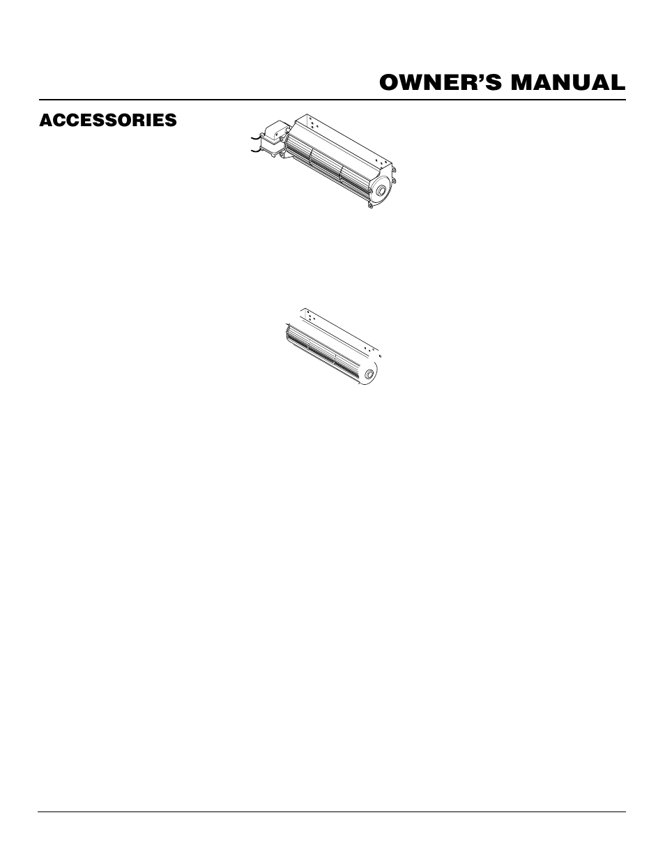 Owner’s manual, Accessories | Desa BHDV41N/P User Manual | Page 35 / 44