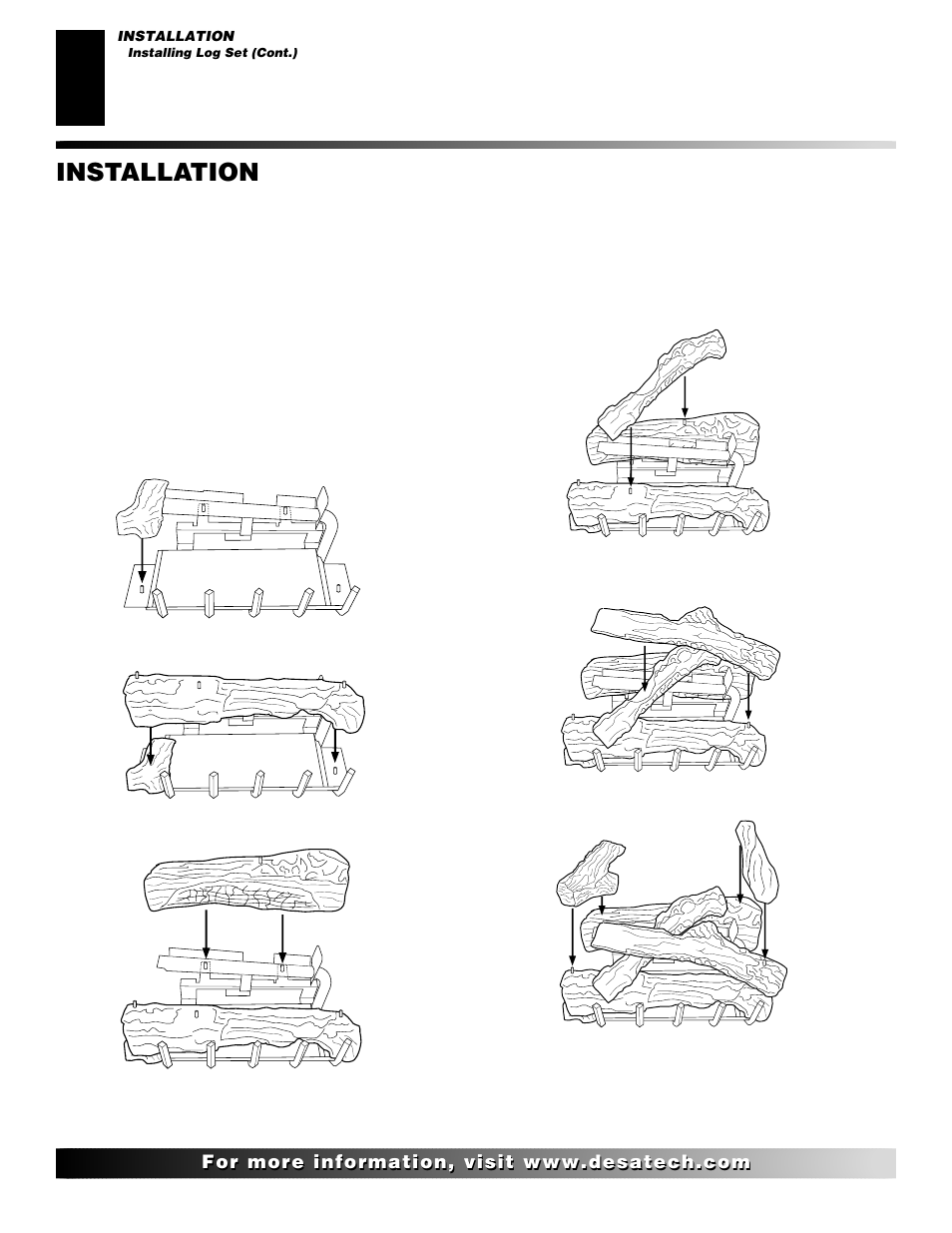 Installation | Desa CD42M-A User Manual | Page 10 / 22