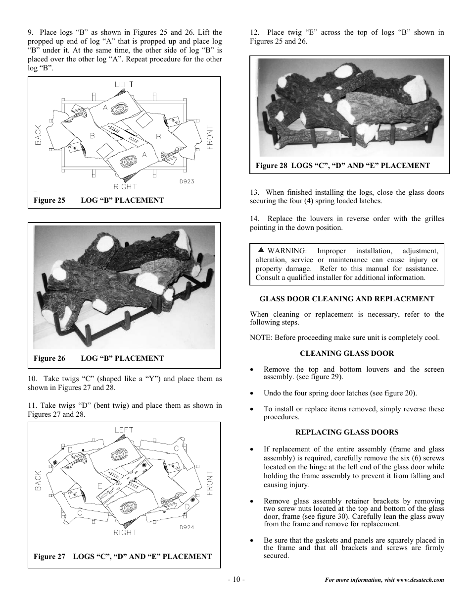 Desa DVF32TMHST User Manual | Page 11 / 21