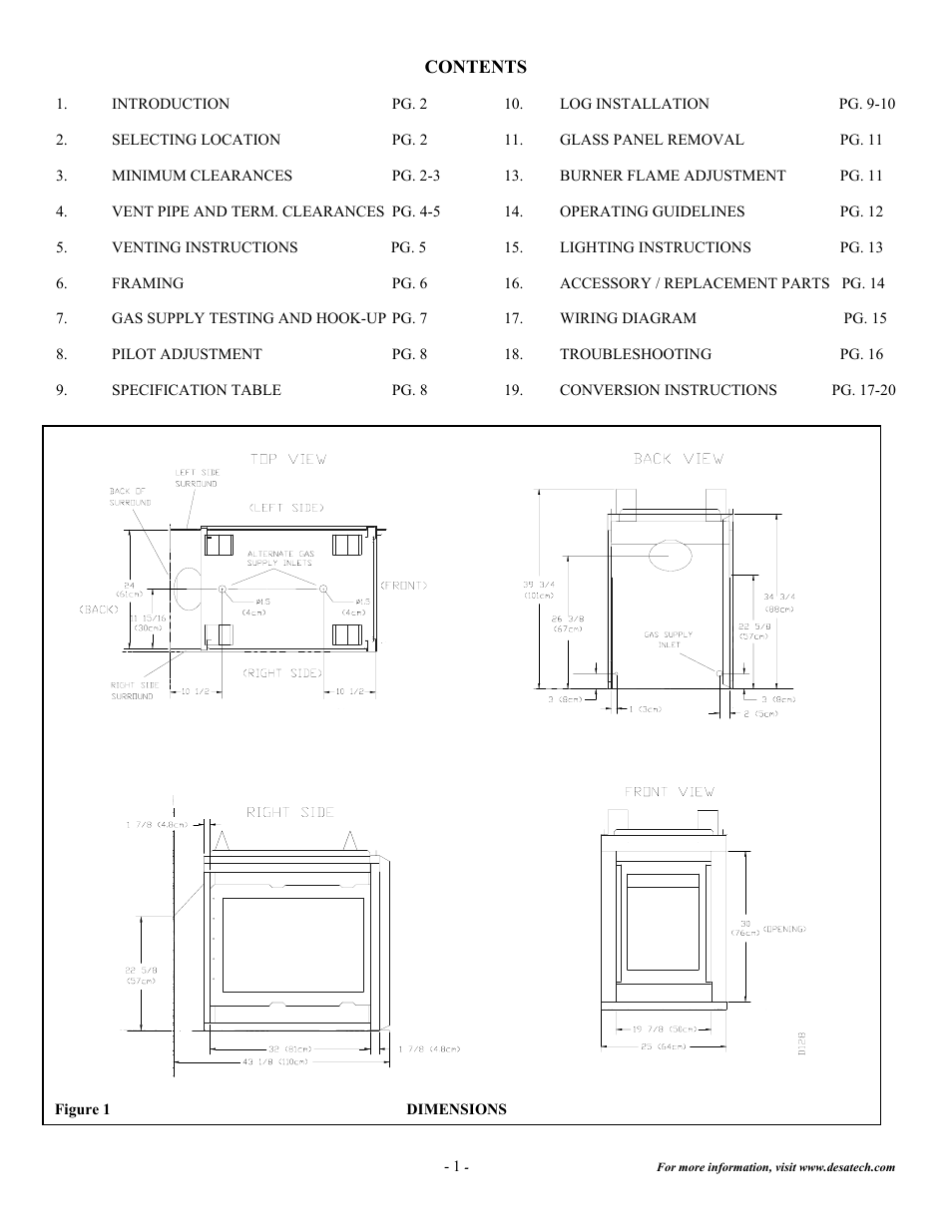 Desa DVF32TMHST User Manual | Page 2 / 21