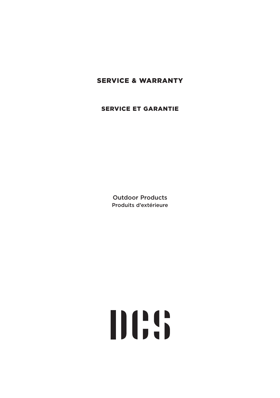 DCS Series 7 48 Inch Built-In Gas Grill Service and Warranty User Manual | 24 pages