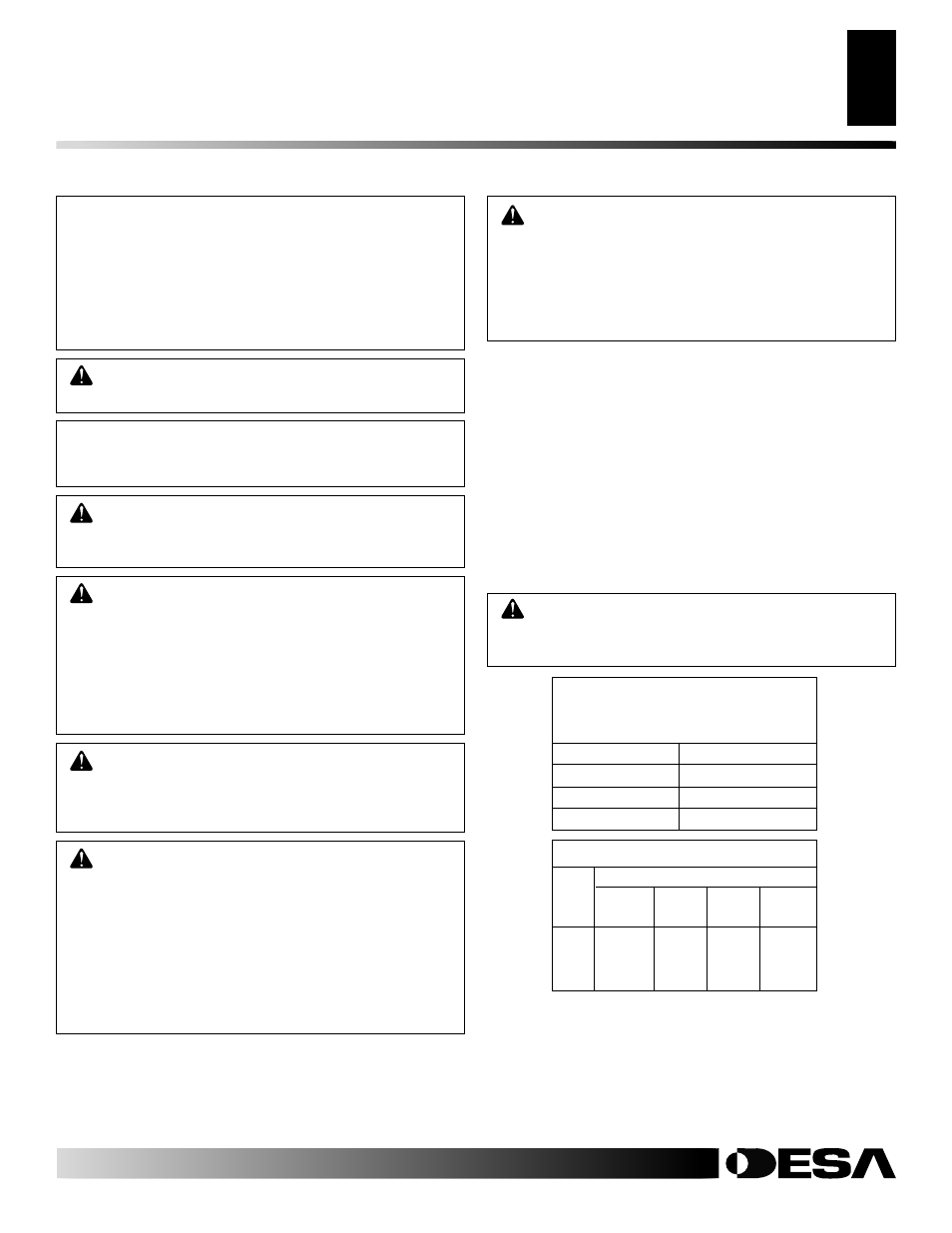 Installation | Desa A  Remote-Ready User Manual | Page 7 / 40