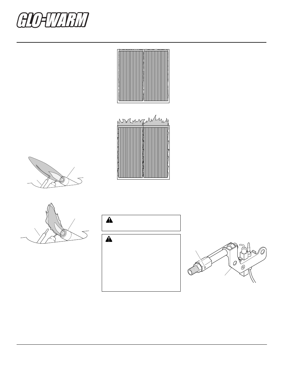 Natural gas heater, Cleaning and maintenance, Inspecting burner | Desa FA-2B User Manual | Page 12 / 20