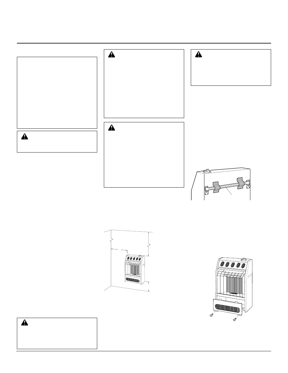 Owner’s manual, Installation | Desa FA-2B User Manual | Page 7 / 20
