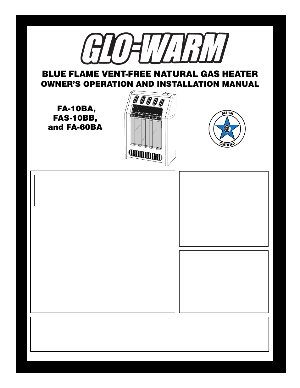 Desa FA-10BA User Manual | 26 pages