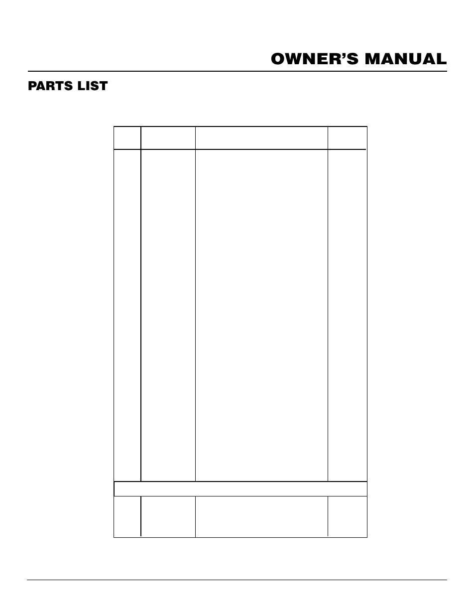 Owner’s manual, Parts list, Fa-10ba | Desa FA-10BA User Manual | Page 21 / 26