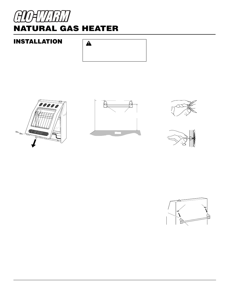 Natural gas heater, Installation, Continued | Desa FA-10BA User Manual | Page 8 / 26