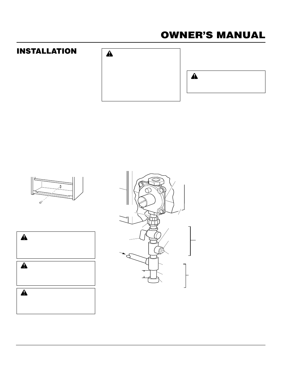 Owner’s manual, Installation, Continued | Desa FA-10BA User Manual | Page 9 / 26