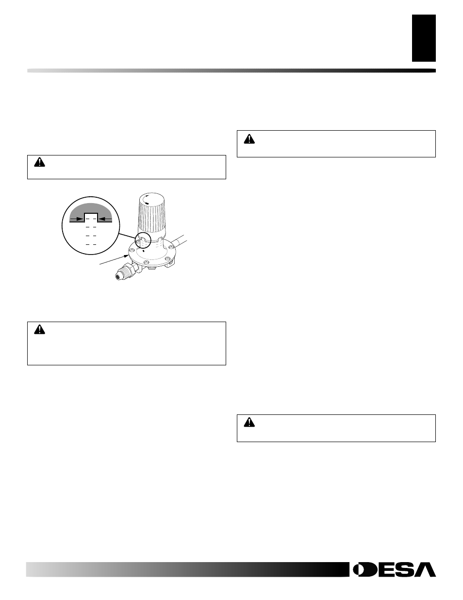 Installation, Operation, Storage | Continued | Desa AT Series User Manual | Page 5 / 14