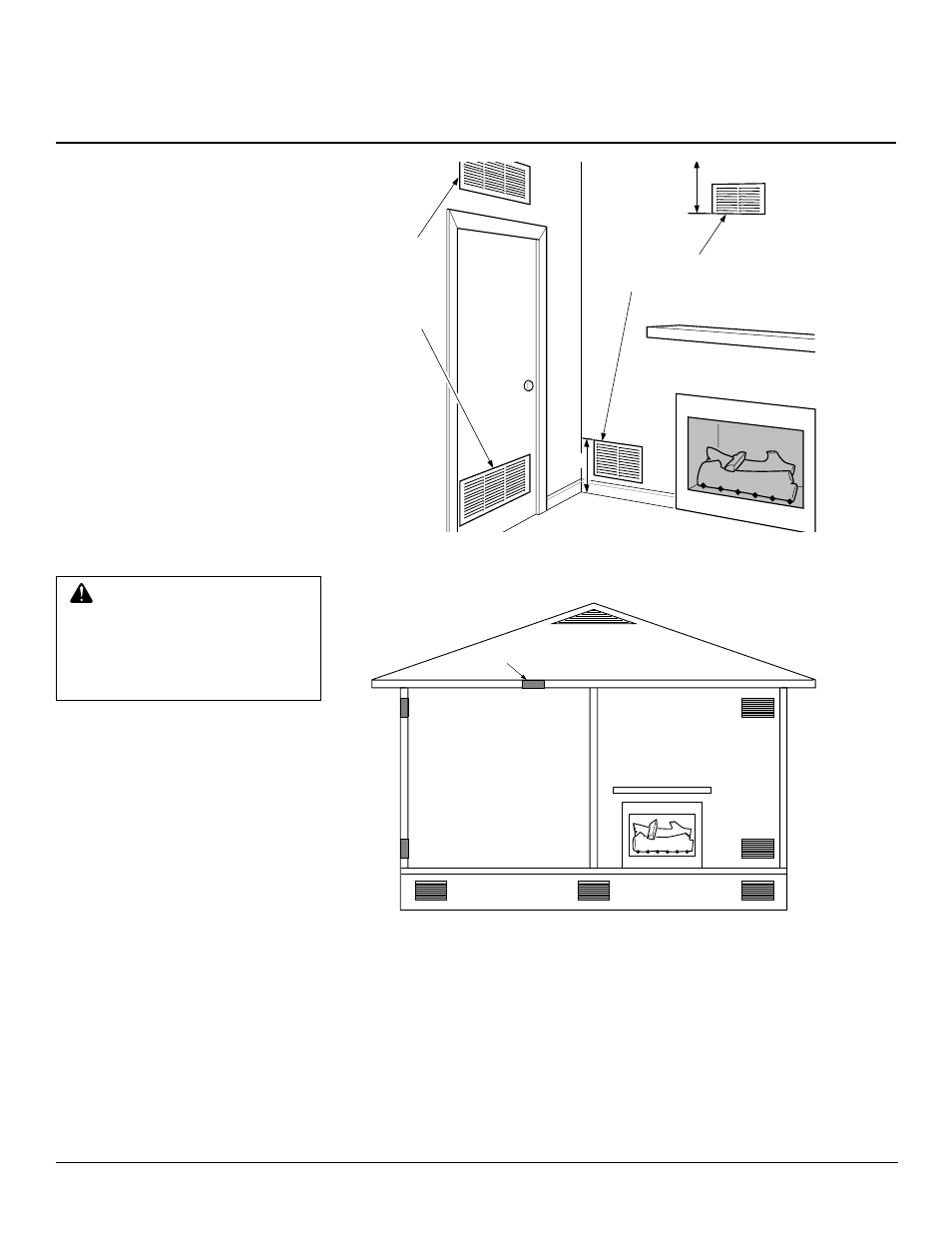 Air for combustion and ventilation | Desa and FVF30N User Manual | Page 6 / 24