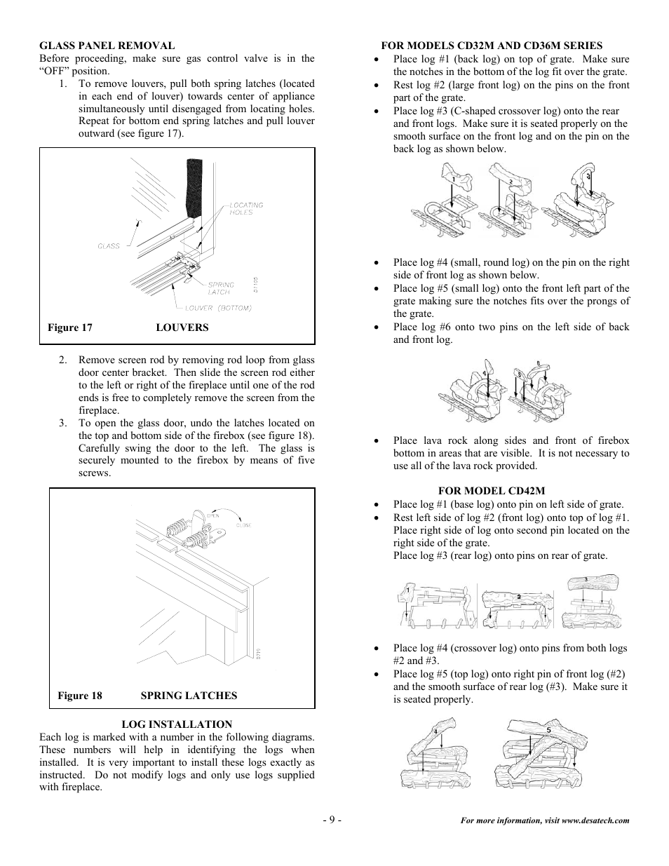 Desa CD32M (-1)(-2) User Manual | Page 10 / 19