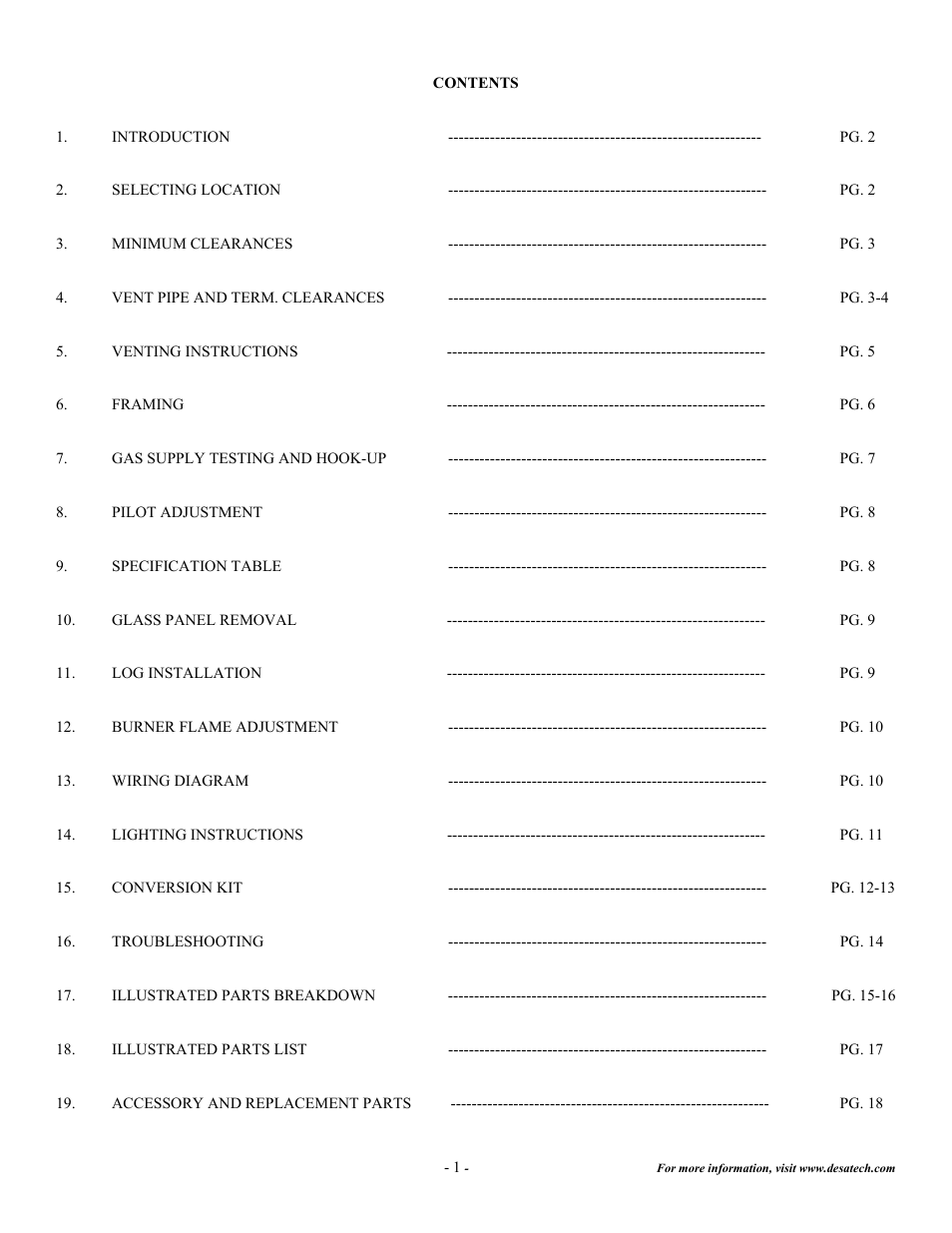 Desa CD32M (-1)(-2) User Manual | Page 2 / 19