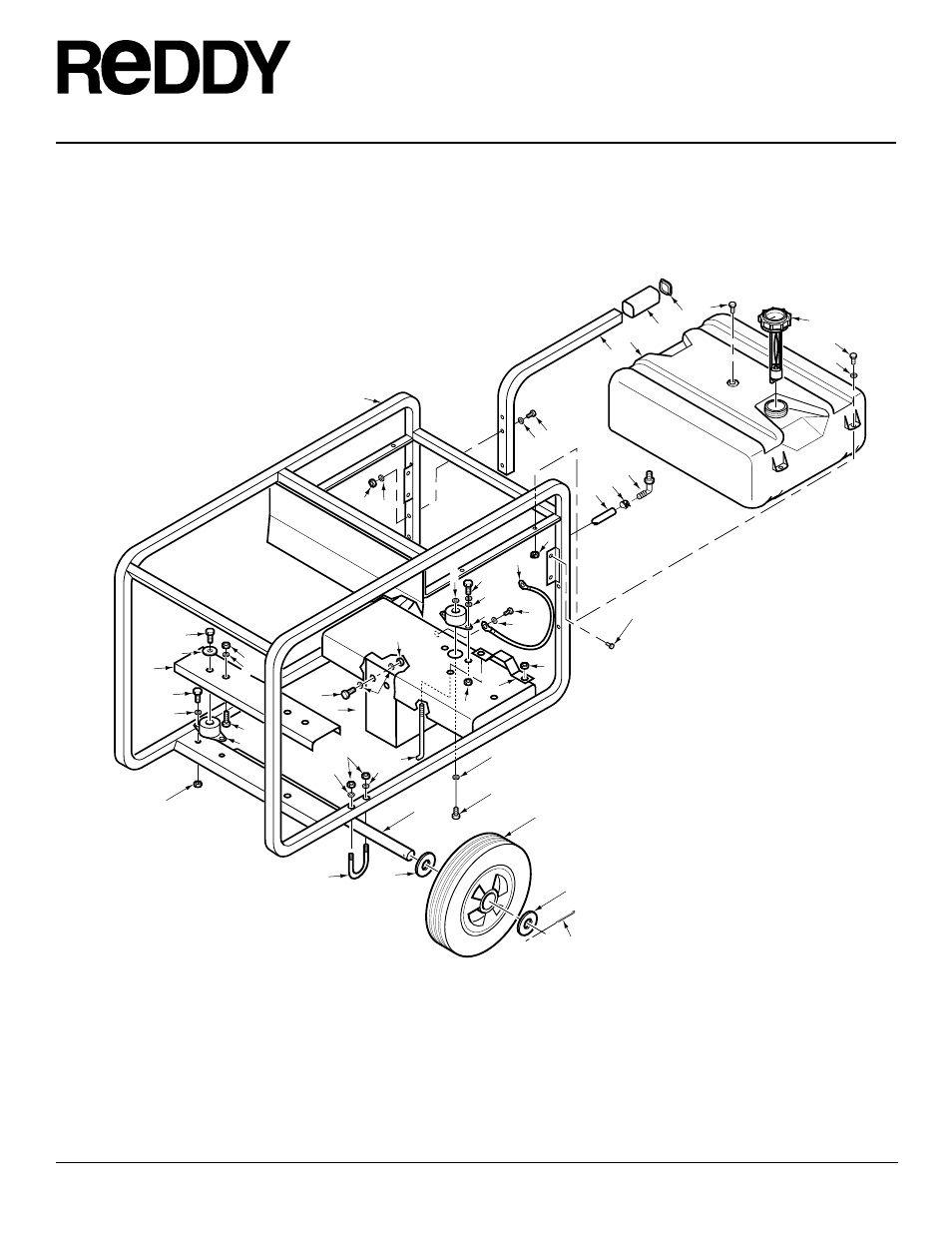 Portable gasoline generators, Illustrated parts list | Desa Rgh3000 User Manual | Page 24 / 28