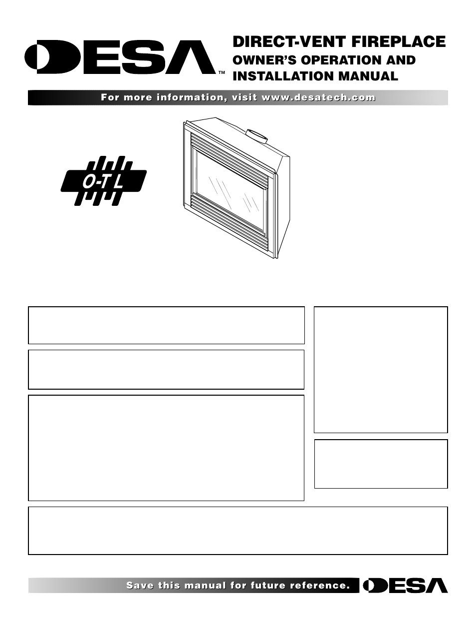 Desa CHDV36NRA User Manual | 40 pages