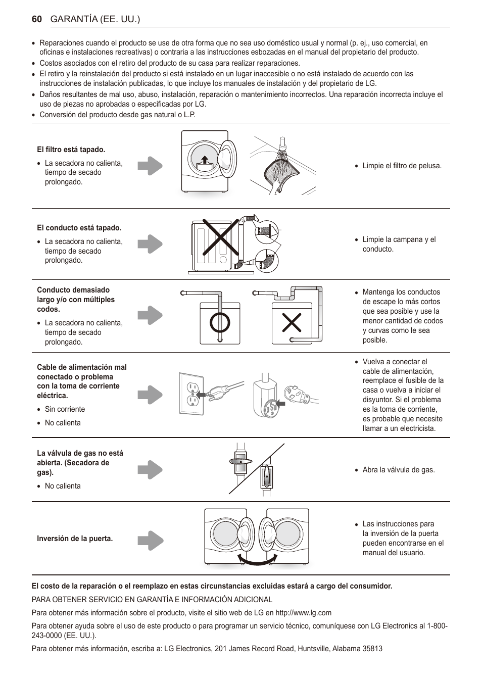 LG 27 Inch Electric Smart Dryer Owner Manual User Manual | Page 124 / 128