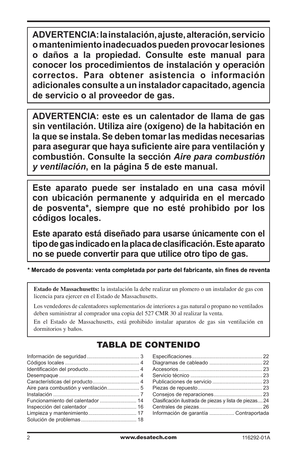 Desa VSL18NT User Manual | Page 30 / 56