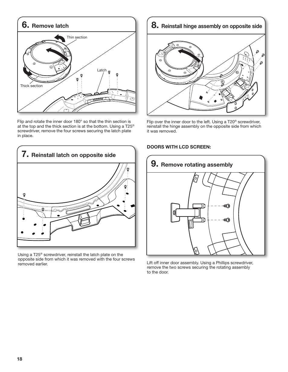 Whirlpool 27 Inch Ventless Electric Dryer Installation Instructions User Manual | Page 18 / 32