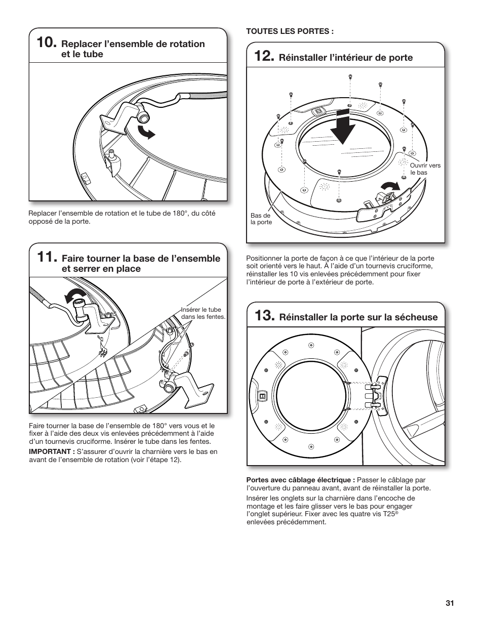 Whirlpool 27 Inch Ventless Electric Dryer Installation Instructions User Manual | Page 31 / 32