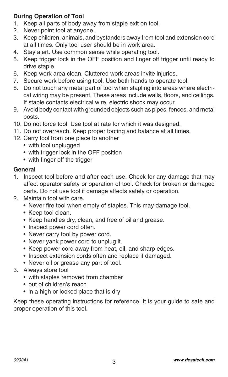 Desa 34392 User Manual | Page 3 / 24