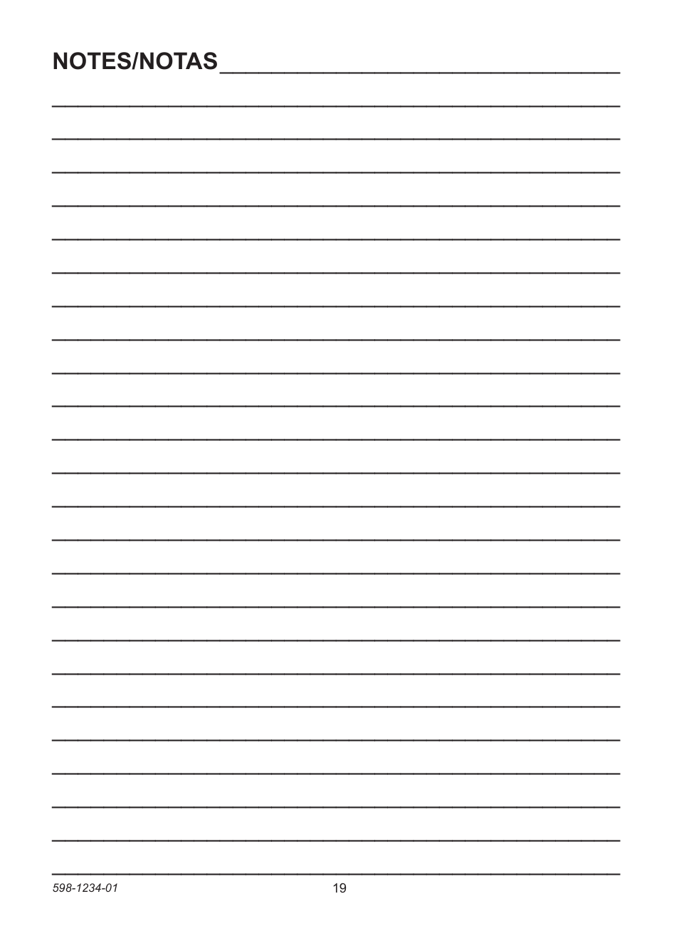 Desa DUALBRITE 4291 User Manual | Page 19 / 20