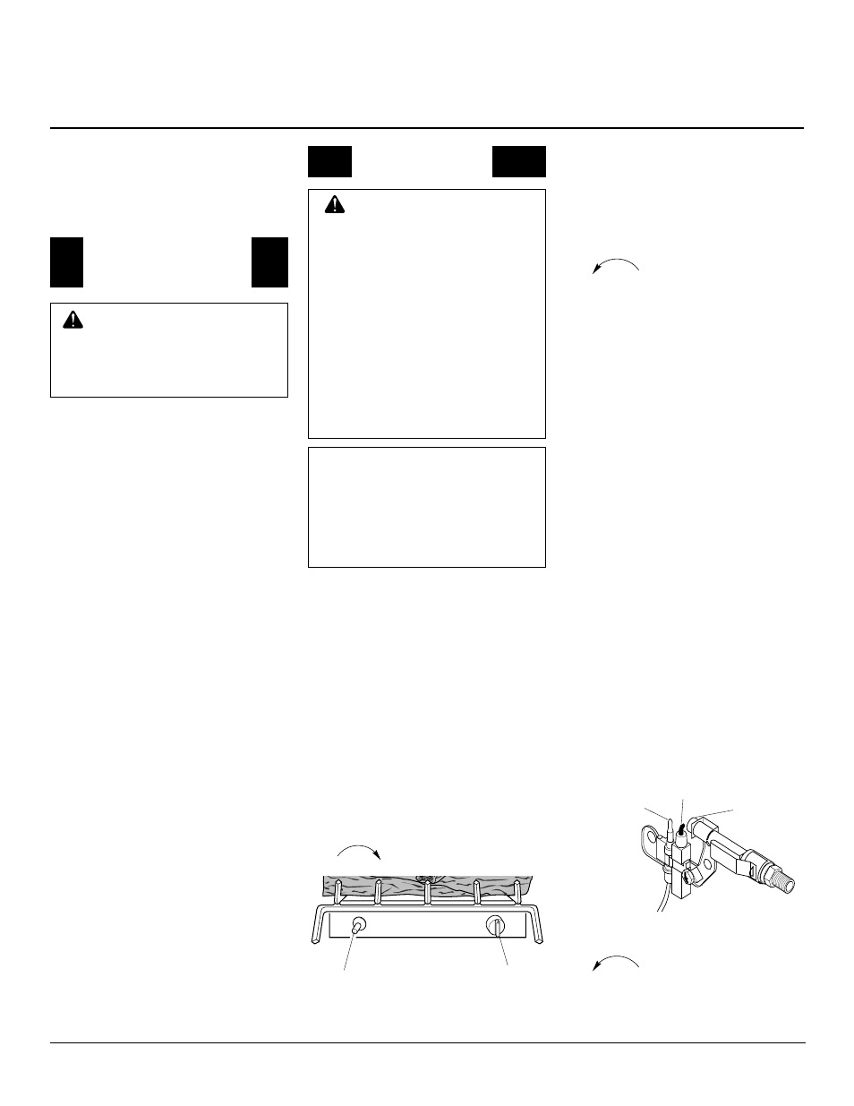 Unvented natural gas log heater, Operating heater | Desa 103426-01 User Manual | Page 14 / 32
