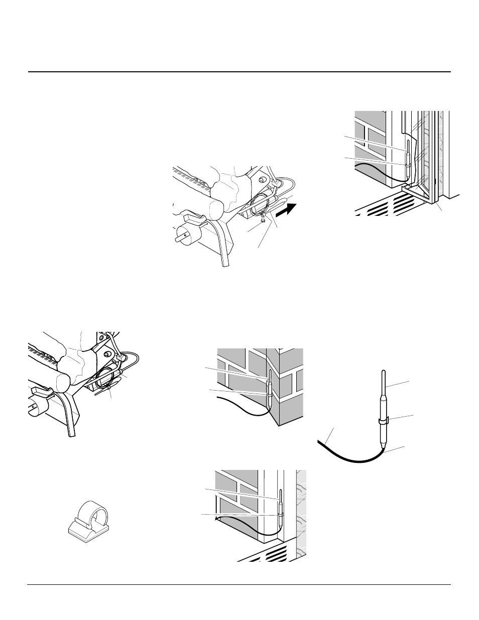 Optional positioning of thermostat sensing bulb | Desa 103426-01 User Manual | Page 21 / 32