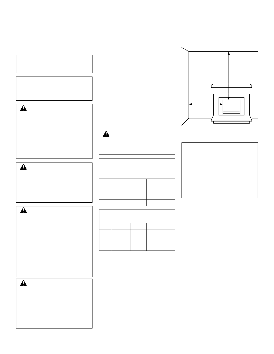 Unvented natural gas log heater, Installation | Desa 103426-01 User Manual | Page 6 / 32