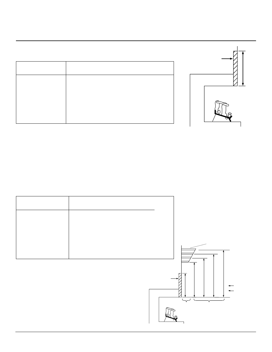 Installation, Continued, Mantel clearances | Determining minimum mantel clearance | Desa 103426-01 User Manual | Page 7 / 32