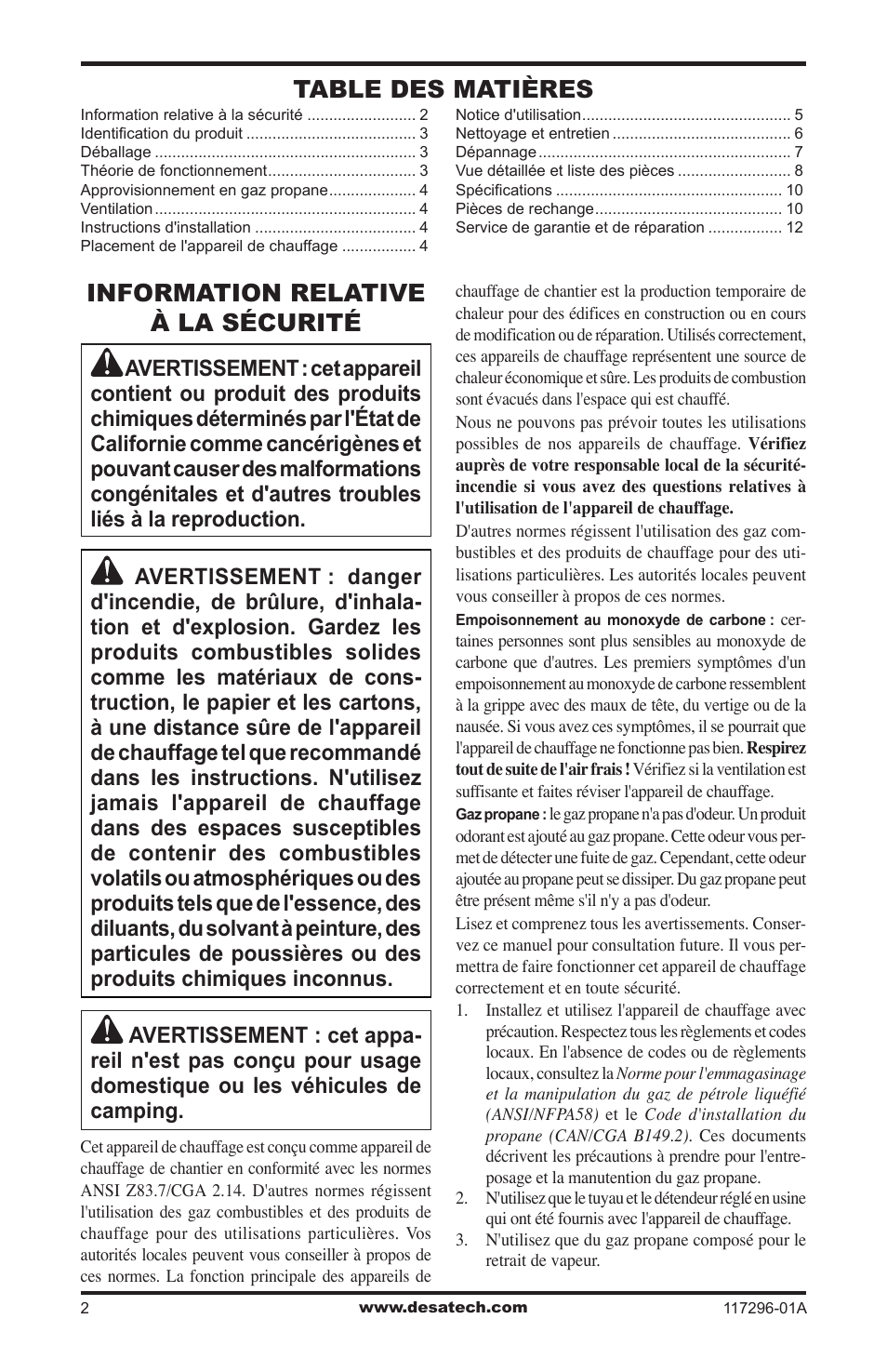 Desa 35-R User Manual | Page 26 / 36