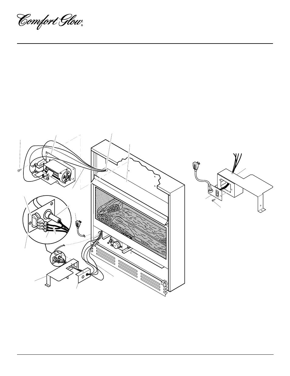 Vent-free propane/lp gas compact fireplace, Cgcftp, Installation | Continued | Desa CGCFTP User Manual | Page 12 / 28