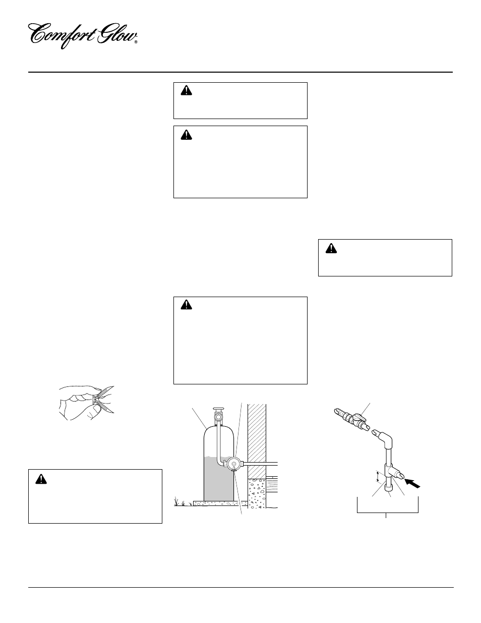 Vent-free propane/lp gas compact fireplace, Cgcftp, Installation | Desa CGCFTP User Manual | Page 14 / 28
