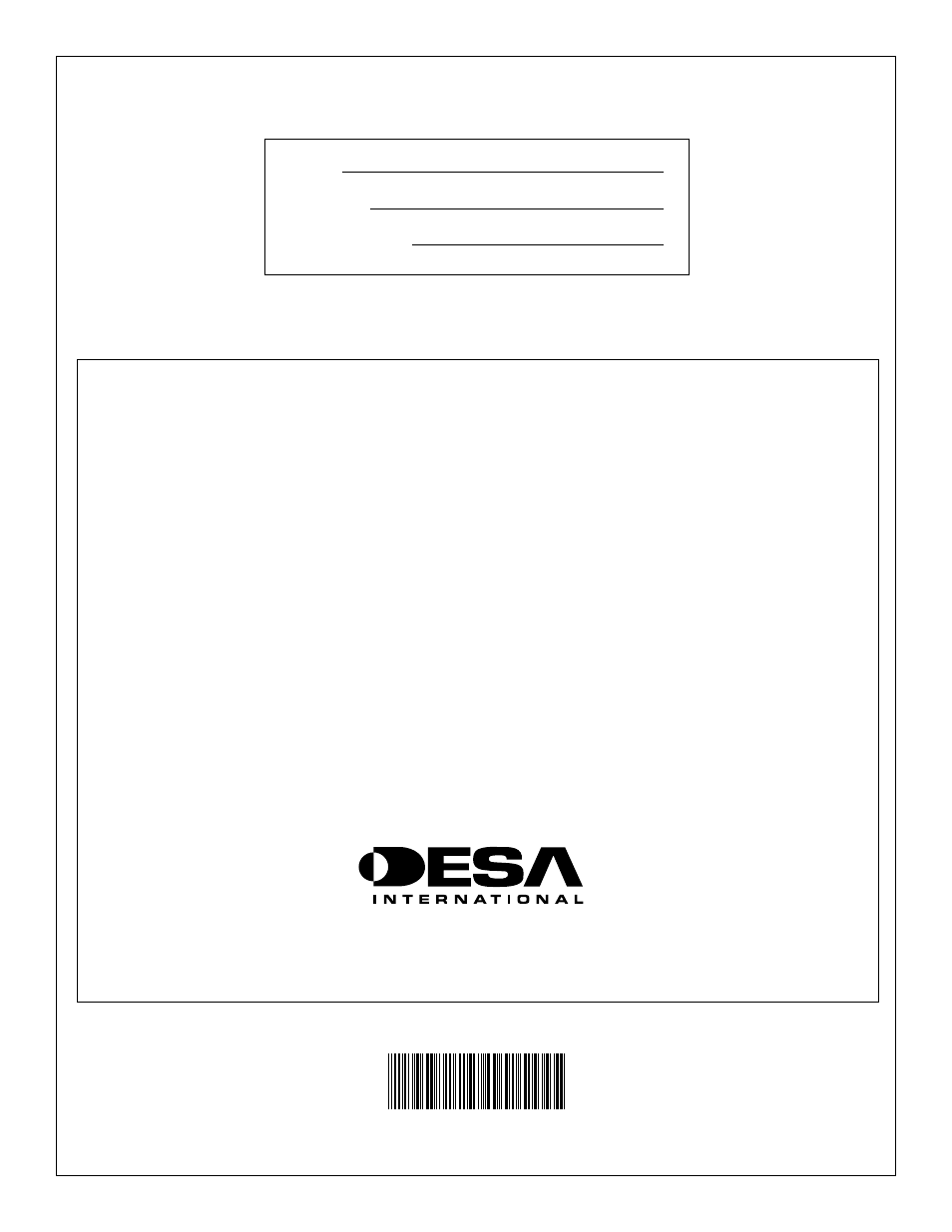 Warranty information | Desa CGCFTP User Manual | Page 28 / 28