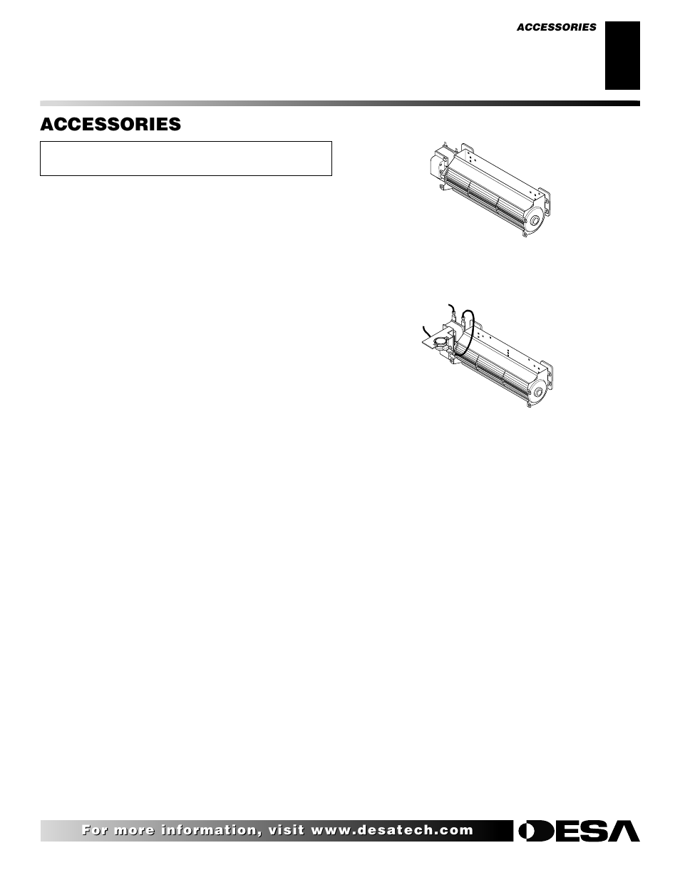 Accessories | Desa (V)V42ENA(1) User Manual | Page 37 / 38