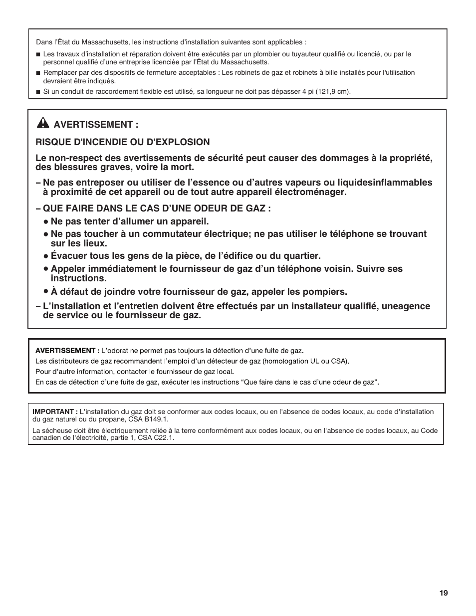 Amana 27 Inch Front Load Electric Dryer Owner Manual User Manual | Page 19 / 36