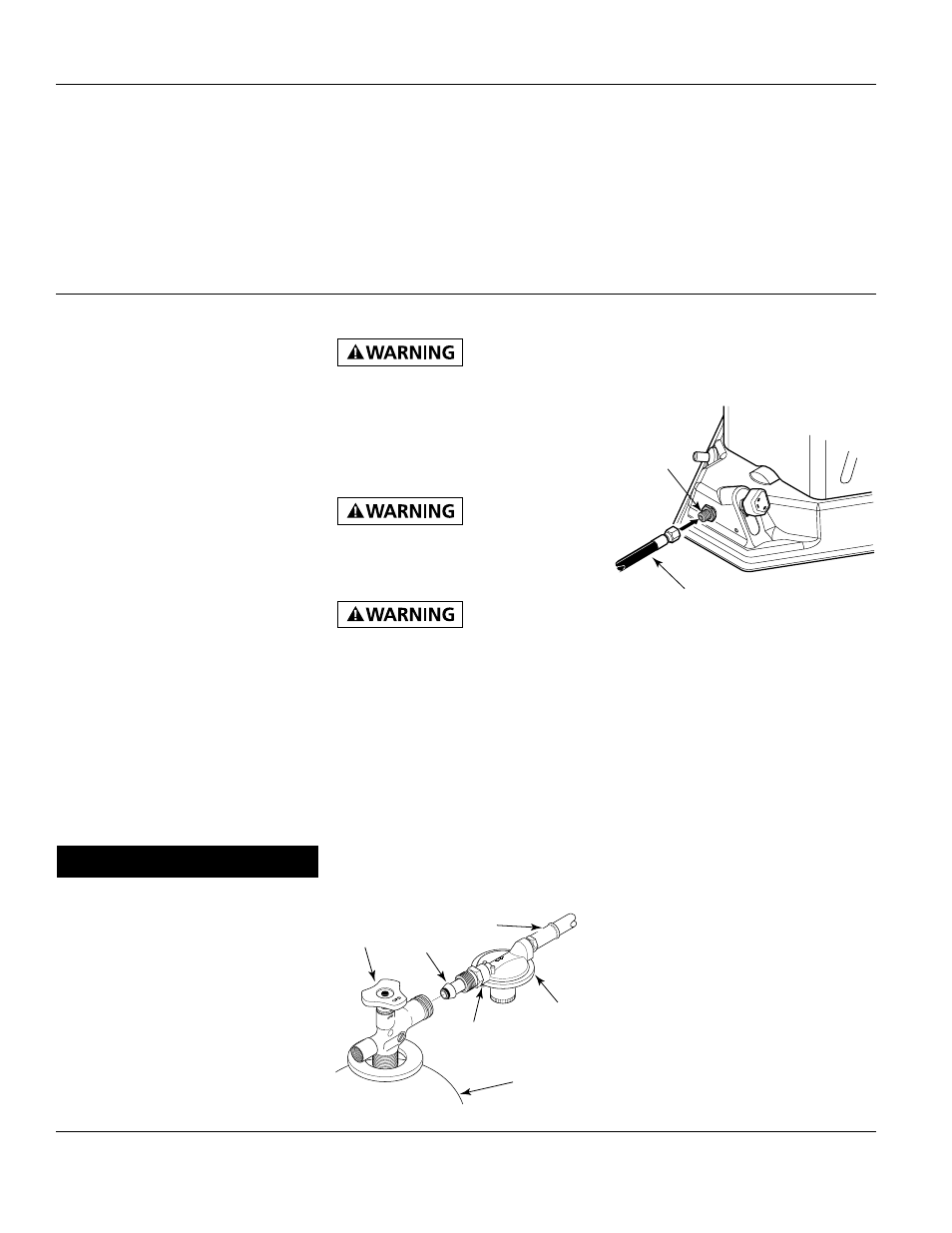 Dayton propane construction convection heater, 3vh22, Propane supply | Ventilation, Installation | Dayton Electric 3VH22 User Manual | Page 4 / 10