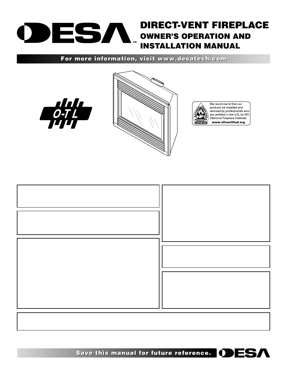 Desa CHDV42NRA User Manual | 42 pages