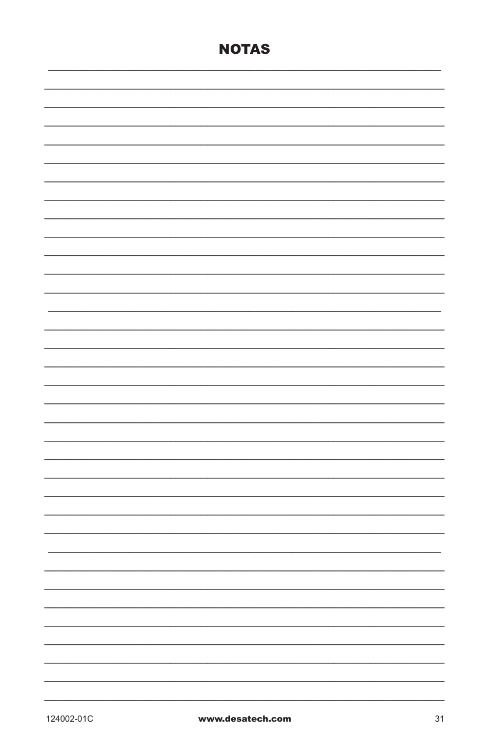 Desa WMN20A User Manual | Page 59 / 60