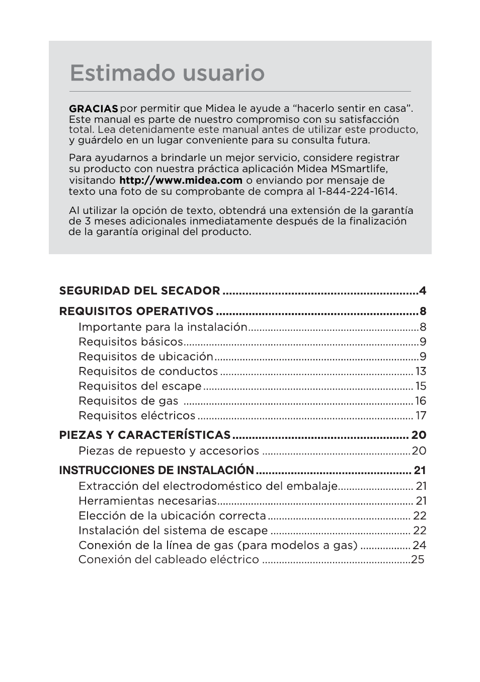 页 104 | MIDEA 27 Inch Electric Dryer Owner's Manual User Manual | Page 52 / 104