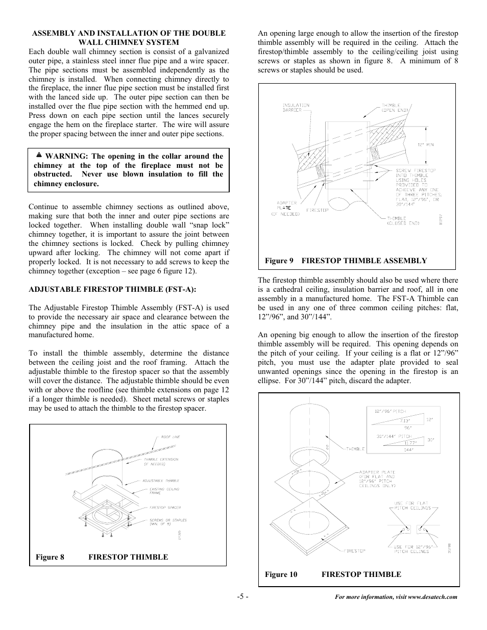 Desa C36EMW User Manual | Page 6 / 15