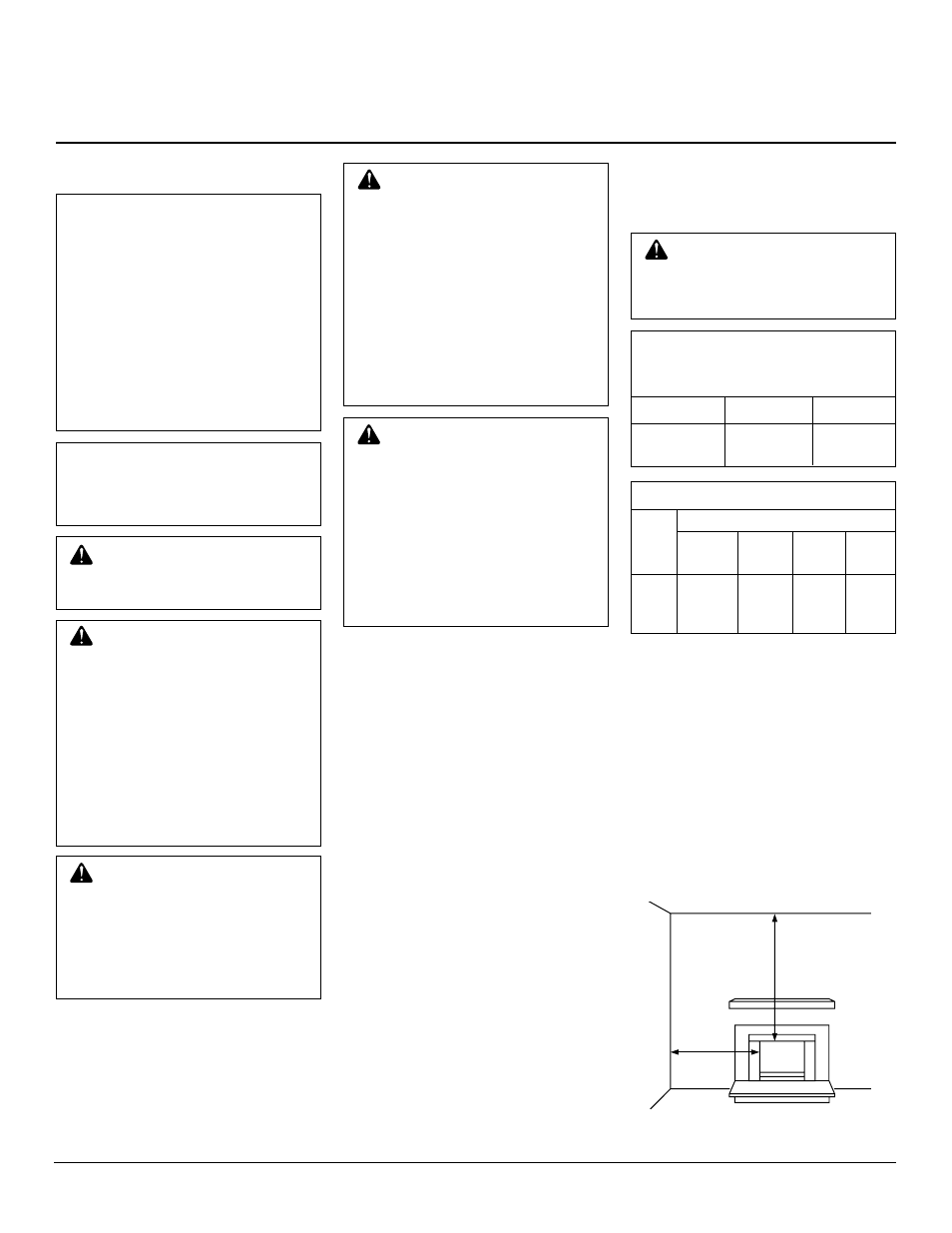Owner’s manual, Installation | Desa FVF18P User Manual | Page 7 / 24
