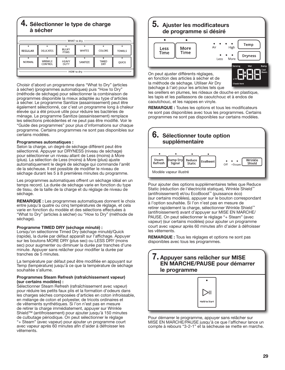 Whirlpool 27 Inch Electric Long Vent Dryer Use and Care Guide User Manual | Page 29 / 40