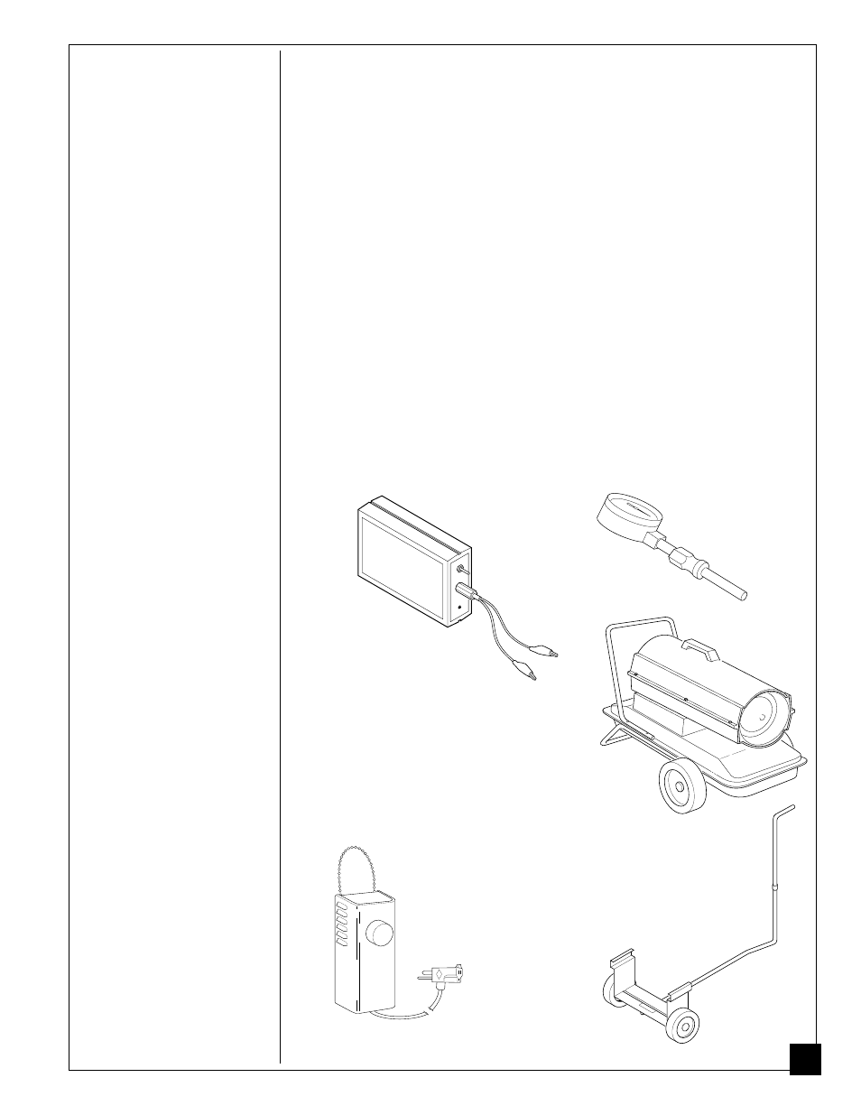 Replacement parts accessories | Desa B50G User Manual | Page 13 / 16